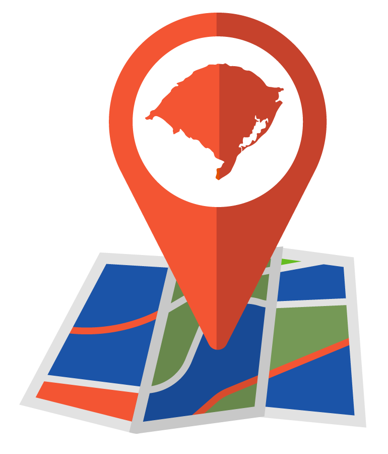 Mapa do Rio Grande do Sul